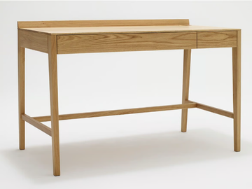 THEO DESK - Rectangular solid wood writing desk with drawers by Sixay furniture - view 2